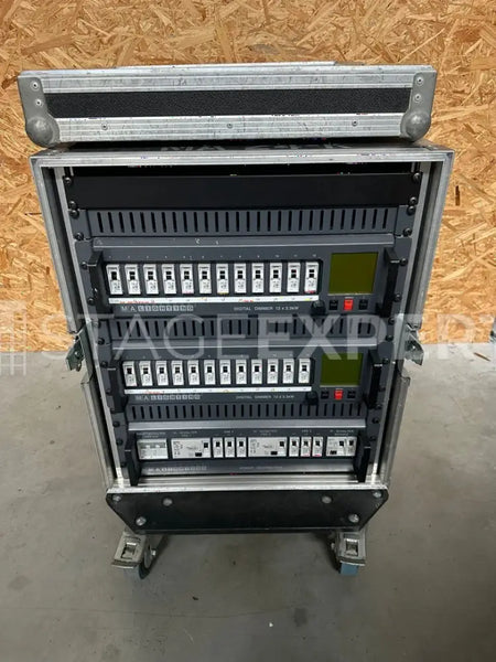 MA Lighting 24-Channel Dimmer Rack with Power Distribution