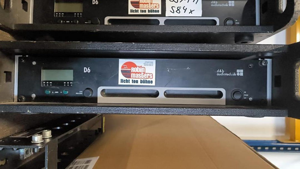 d&b audiotechnik D6 System Amplifier with NL4 Outputs