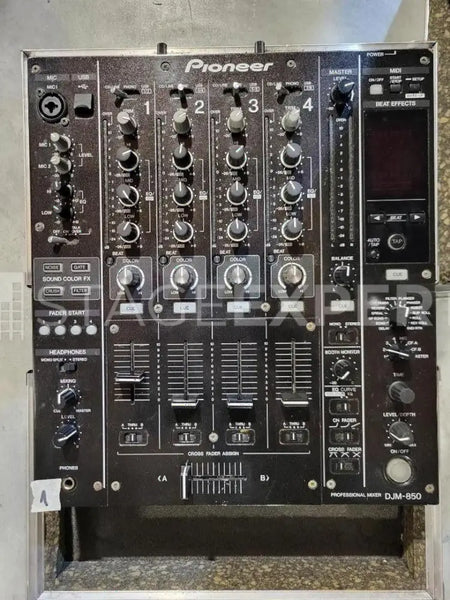Pioneer DJM-850 Mixer with Case – 4-Channel Club Mixer