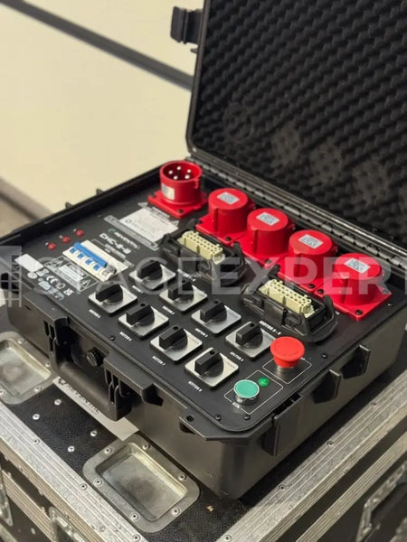 8-Channel Motor Control Unit in Carry Case | Pro Rigging