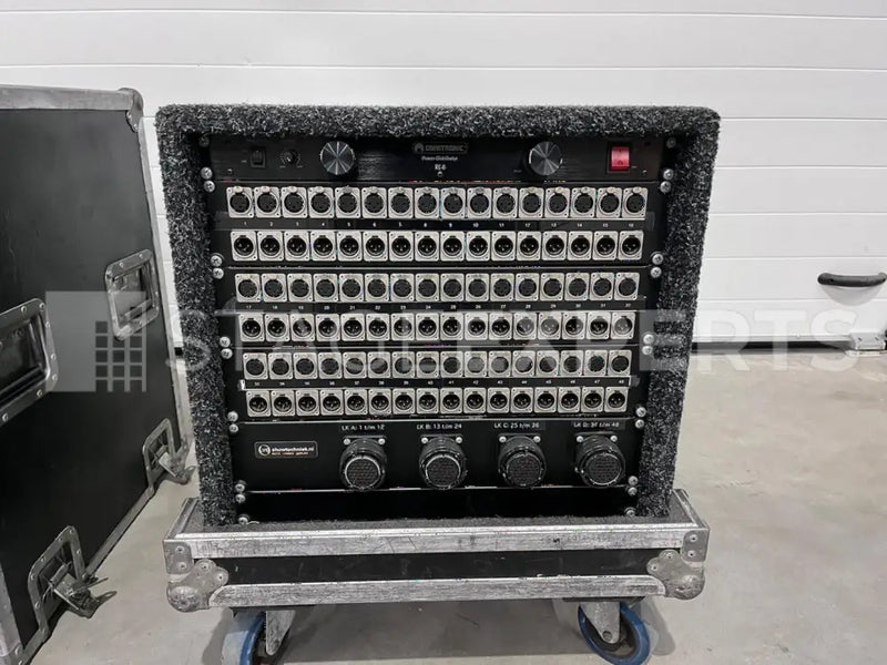 LK150 48‑ch Split Block + 2 Spinners | 48 XLR I/O, LK37