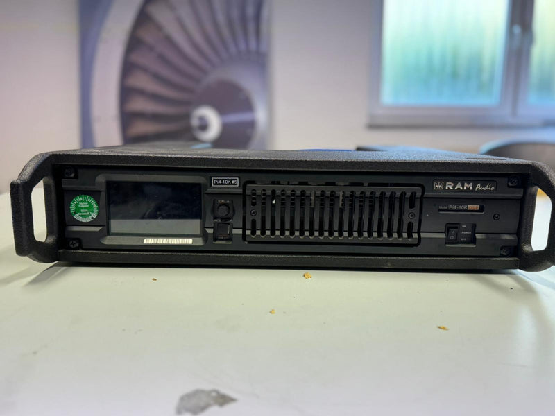 RAM Audio Pi4-10K AES3 DSP Power Amplifier, 4x2500W