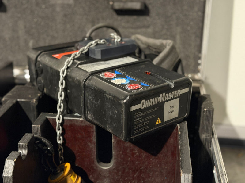 Chainmaster D8+ 160 kg Hoist, 20 m Chain + 1/2 Case