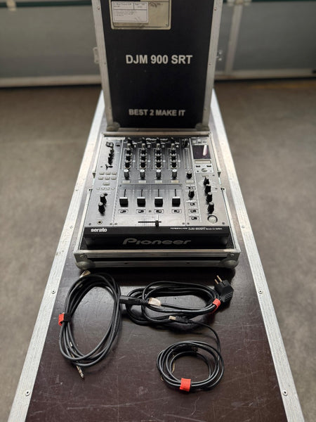 Pioneer DJM-900 SRT 4-Channel DJ Mixer with Case & Cables
