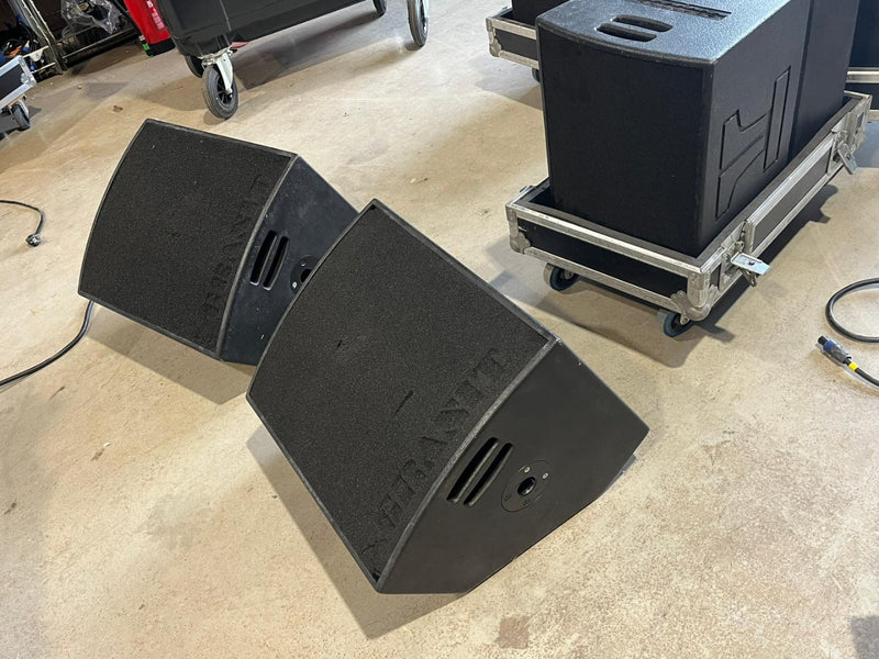 Hortus Audio VS12 & VS15 Monitor Set with Flight Cases