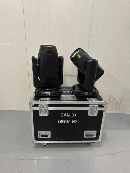 Cameo ORON H2 Moving Head with Omega Brackets and Cases