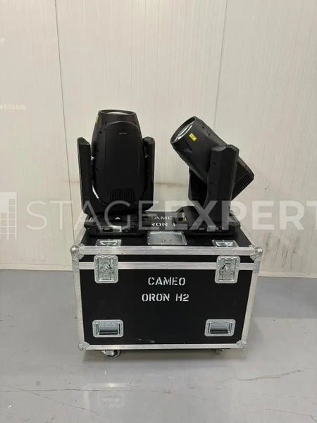 Cameo ORON H2 Moving Head with Omega Brackets and Cases