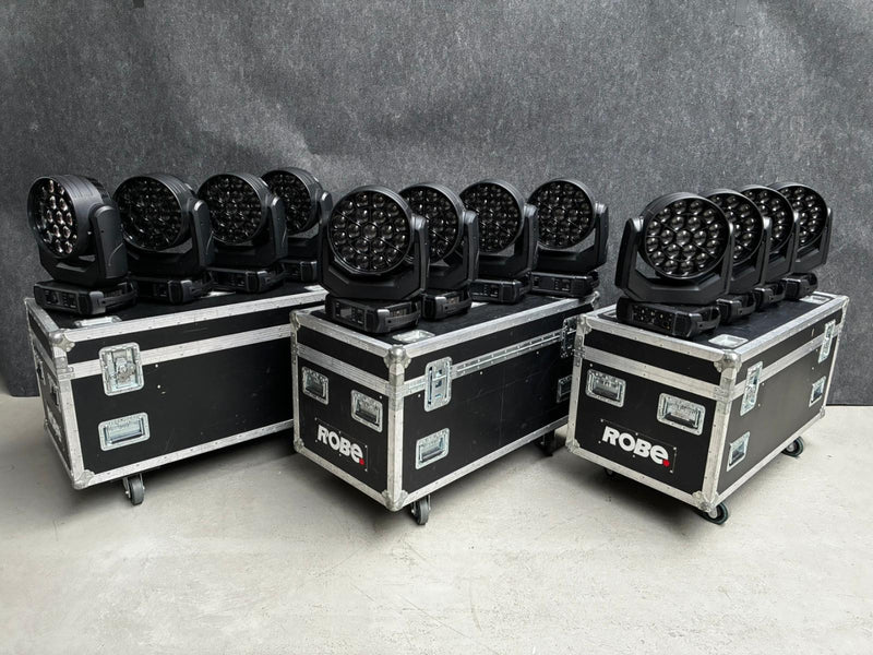 Robe Robin Spiider – 12x LED Wash Moving Lights Package
