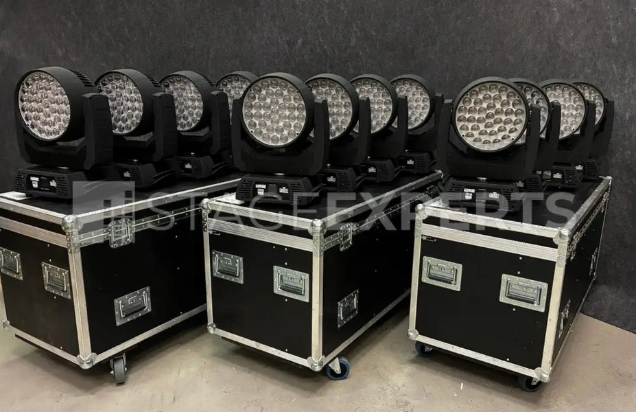 Chauvet Professional Rogue R3X Wash – 12 Fixtures with Cases