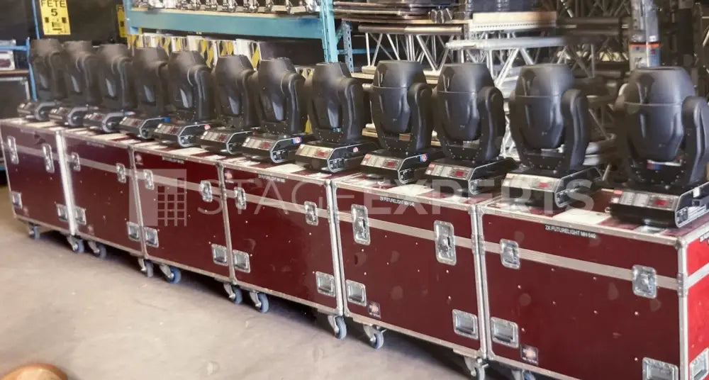 Futurelight MH660/640 Moving Head Set with Cases & Controller