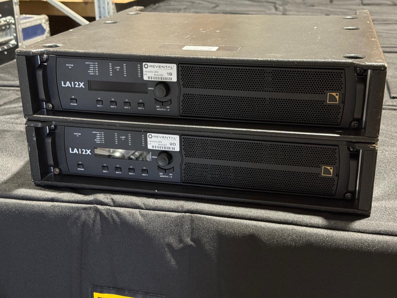 L-Acoustics LA12X Amplified Controller – Used, Optional Rack