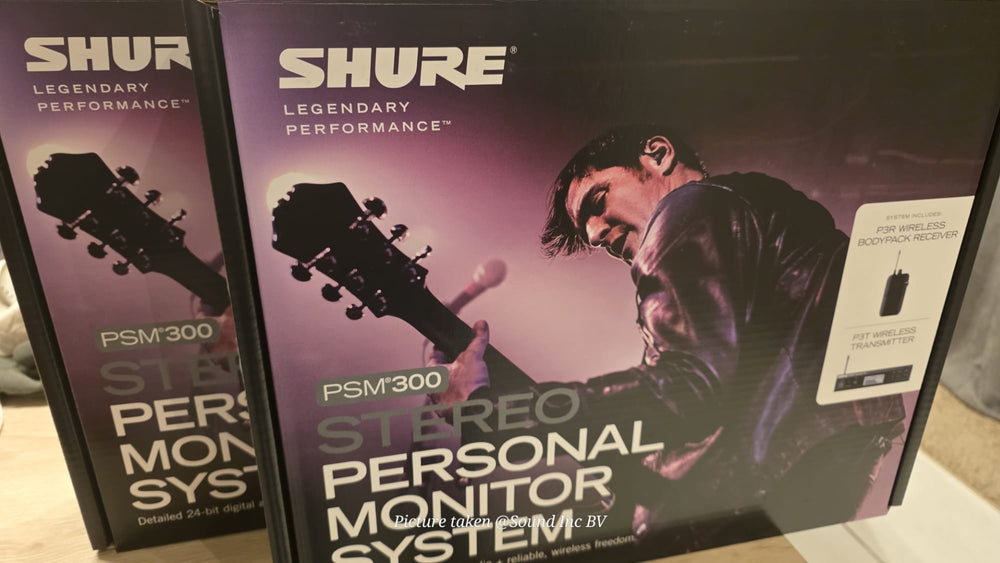 Shure PSM 300 IEM System – 2x P3T & 2x P3R, H20 (518–542 MHz)
