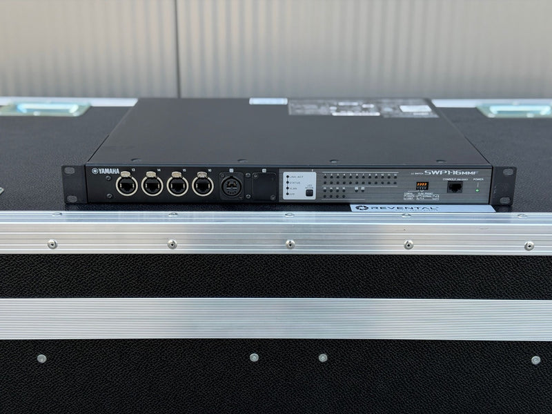 Yamaha SWP1-16MMF L2 Switch for Pro Dante Audio Networks