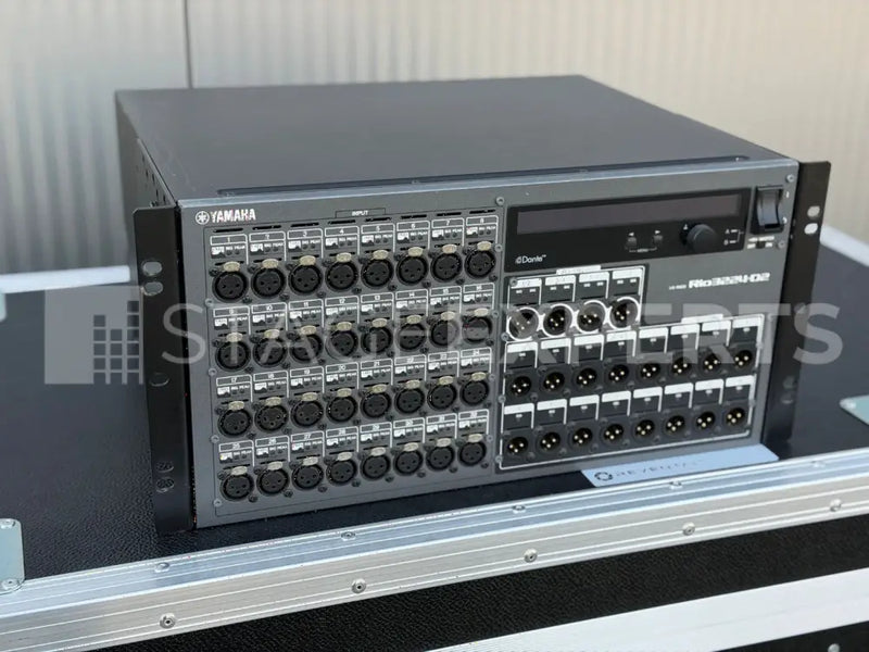 Yamaha Rio3224-D2 Dante Stagebox (No Case) | Network I/O