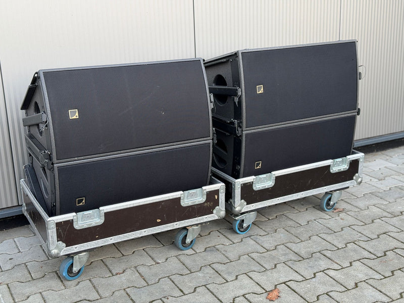L-Acoustics ARCS Wide & Focus used constant-curvature speakers