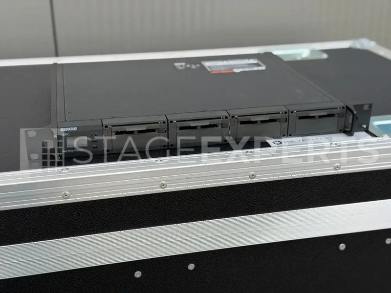 Shure SBRC Rack Charger with 4x SBC-AX Modules