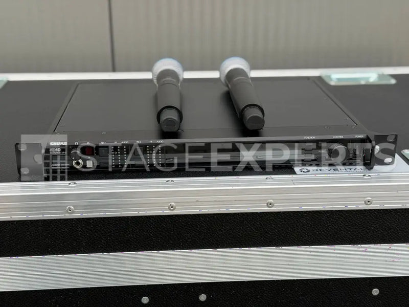 Shure AD4D Axient Digital Receiver – Dual-Channel Dante