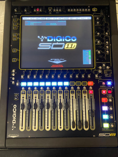 DiGiCo SD11i Digital Mixing Console – Compact, Powerful