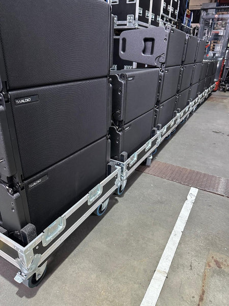 TWAUDiO VERA20 Line Array Package – 20 Cabinets + Frames