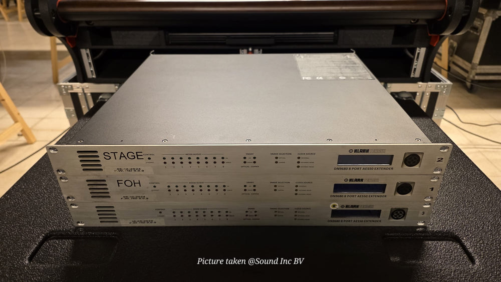 Klark Teknik DN9680 AES50 Fibre Optic Multimode Bridge