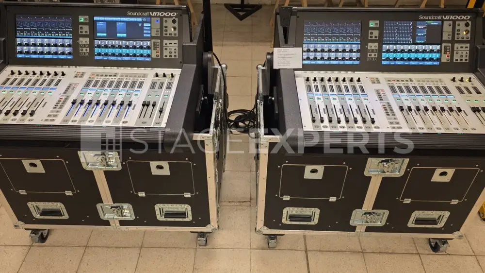 Soundcraft Vi1000 Digital Mixing Console with Flip Case