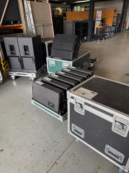 Alcons Audio LR14 Line Array System – 18 Tops + Subs