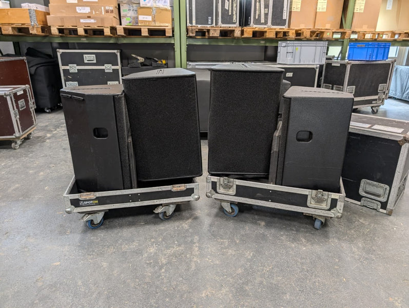 Nexo PS15 Pair with Case – Professional Point Source Loudspeakers