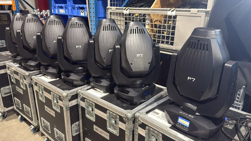 JB-Lighting P7 Wash Moving Light with Amptown Case