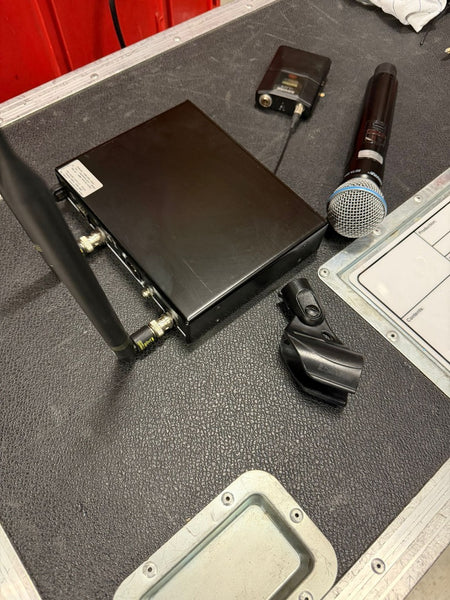 Shure QLXD24 Wireless System with Beta 58 and Bodypack TX