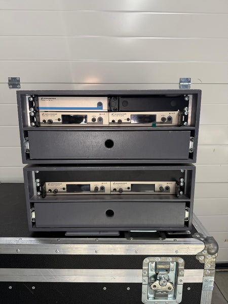 Sennheiser EW G3 4-Channel Wireless Set with Racks