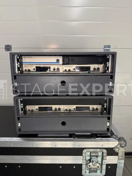 Sennheiser EW G3 4-Channel Wireless Set with Racks – Rackmount Kit