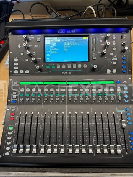 Allen & Heath SQ5 Digital Mixer with Case and Plugins