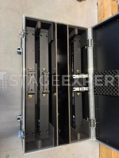 Eurolite LED BAR-8 Swing QCL Set (3x) with Flight Case, Complete