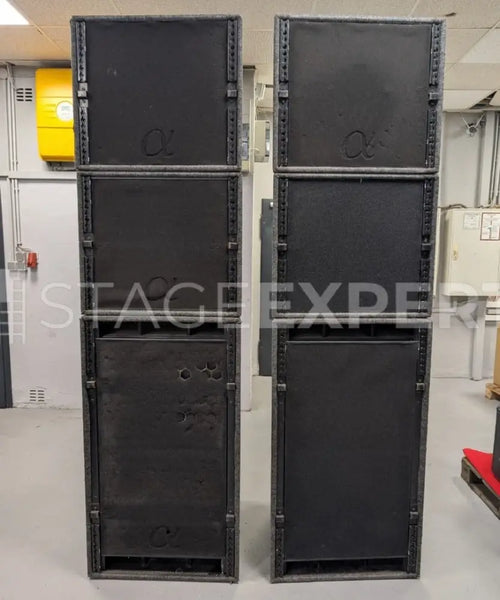 Nexo Alpha M PA System: 2x M3, 2x B1-15, 2x S2