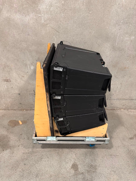 RCF HDL 6-A 3er Tourpack inkl. Flightcase & Stativrahmen
