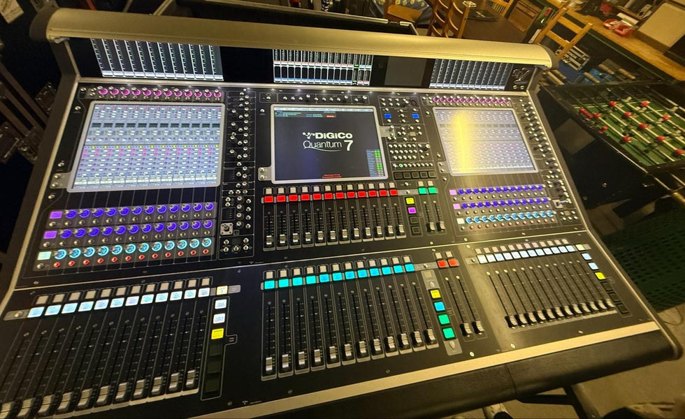 DiGiCo Quantum 7, not upgraded