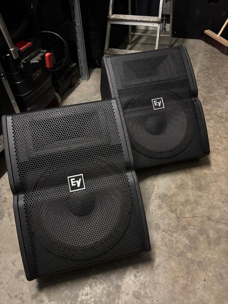 2x Electro-Voice TX1152FM 15" passiver Bodenmonitor