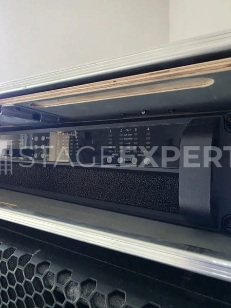 Martin Audio iK42-DANTE Amplifier with Case & Cables
