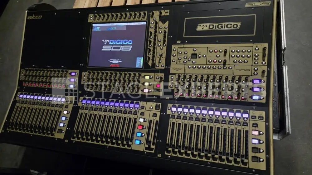 DiGiCo SD8-36 Digital Mixing Console with Digi-Rack