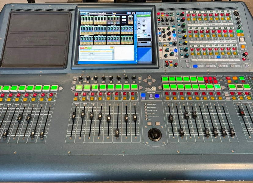 Midas PRO2 Digital Mixing Console with Flight Case – Tour Ready