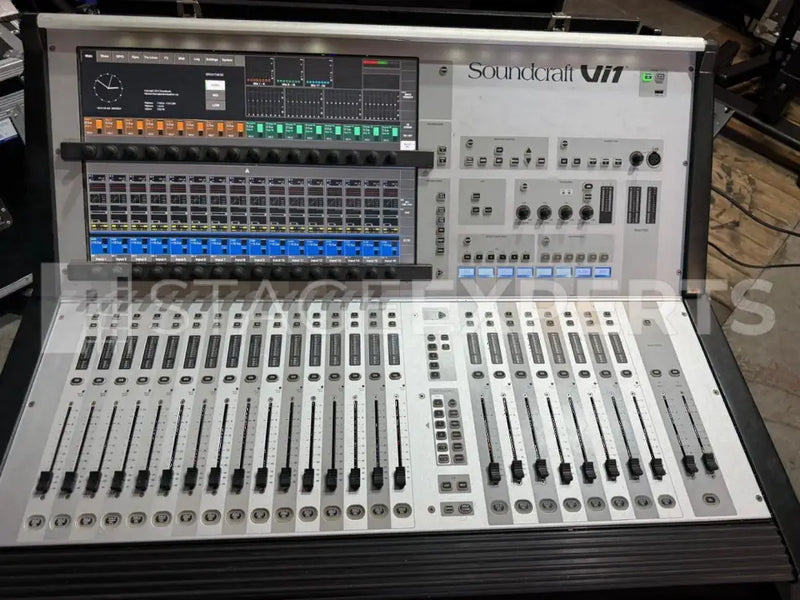 Soundcraft Vi1 Digital Mixing Console with Case – 64 Inputs