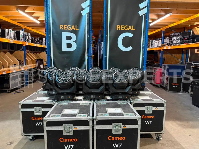 Cameo EVOS W7 Moving Wash Light with Case | Stage Experts