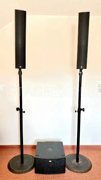 Fohhn LX-60 Pair + XS-10 Active System, with Accessories