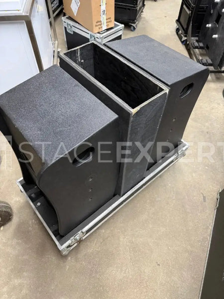 PL Audio Big Banana Array Tops, Flight Case & Brackets