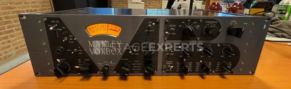 Manley VoxBox Tube Channel Strip – Mic Pre, EQ & Comp