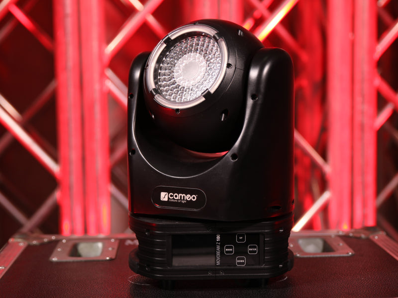 Cameo Movo Beam Z100 set of 5 with case – Used