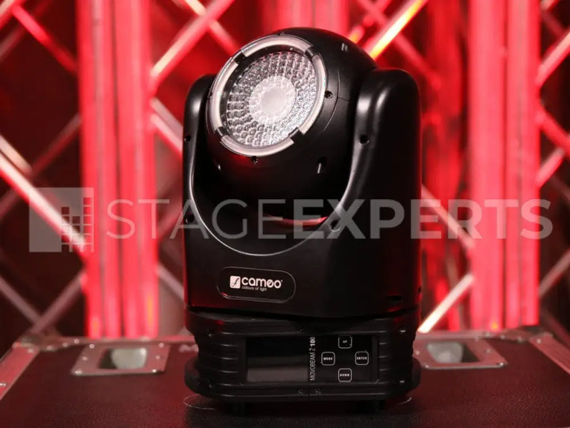 Cameo Movo Beam Z100 set of 5 with case – Used