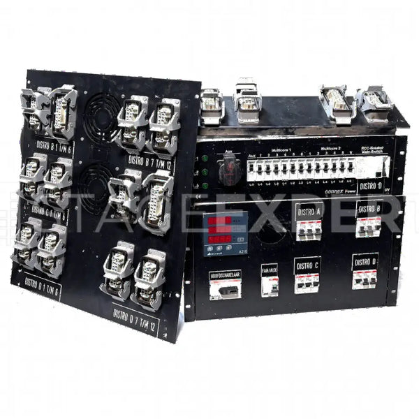 PSU 125A CEE Red to 48x C16, 8x H16 Power Distro – Used