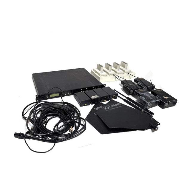 Telex BTR-700 C6 Intercom Set with 4 TR-700 Packs & Charger