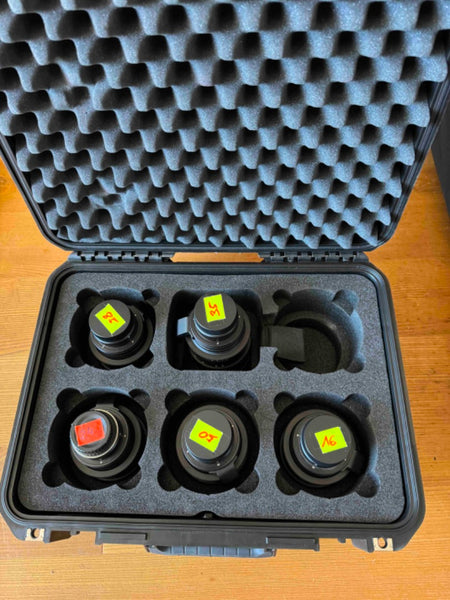 XEEN CF E‑Mount Cinema Lens Set – 16/24/35/50/85mm
